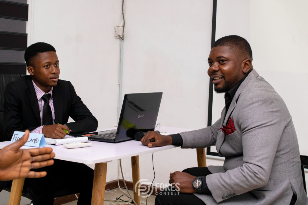 Fokes Consult client meeting